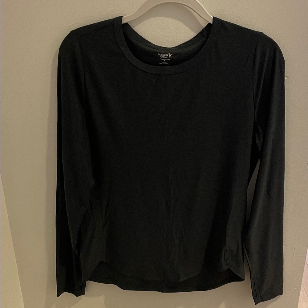 Old Navy Classic Navy Blue Long Sleeve Tee